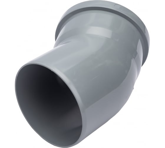 Отвод ООО МультиМирПласт 110x30 серый ОТВ ВК 110/30