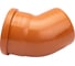 Отвод ООО МультиМирПласт 160x45 SN2 рыжий ОТВ НК 160/45 SN2 5