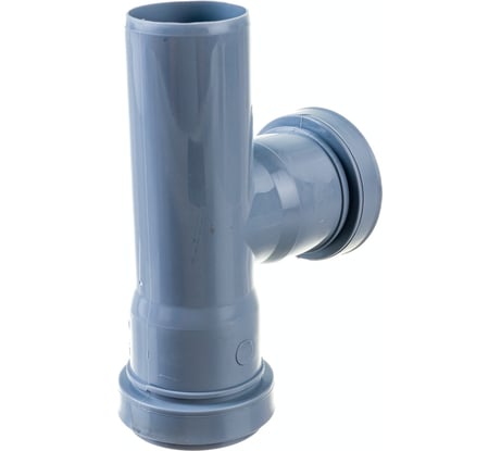 Тройник ООО МультиМирПласт 40/40/87.5 серый ТРК ВК 40/40/87.5