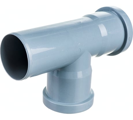 Тройник ООО МультиМирПласт 50/50/87.5 серый ТРК ВК 50/50/87.5