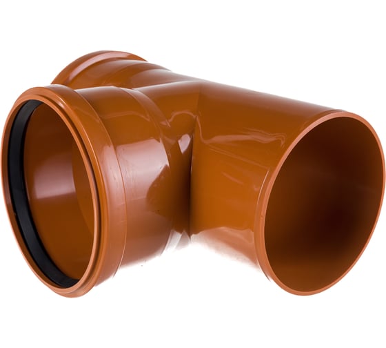 Тройник ООО МультиМирПласт ПП 160/160/87.5 SN4 РЫЖИЙ ТРК НК 160/160/87.5 SN4