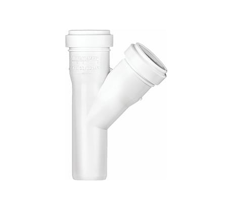 Тройник ООО МультиМирПласт 32/32/45 белый ТРК ВК 32/32/45 Б