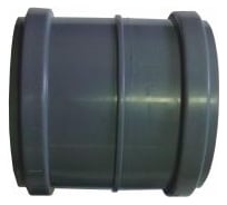 Надвижная муфта ООО МультиМирПласт ПП 50 серая, упаковка 100 шт МФ ВК 50/100