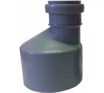 Переход ООО МультиМирПласт 40/32 эксцентрический, серый ПРХ ВК 40/32