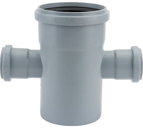 Крестовина ООО МультиМирПласт ПП 110/50/50/87.5 серая КР ВК 110/50/50/87.5