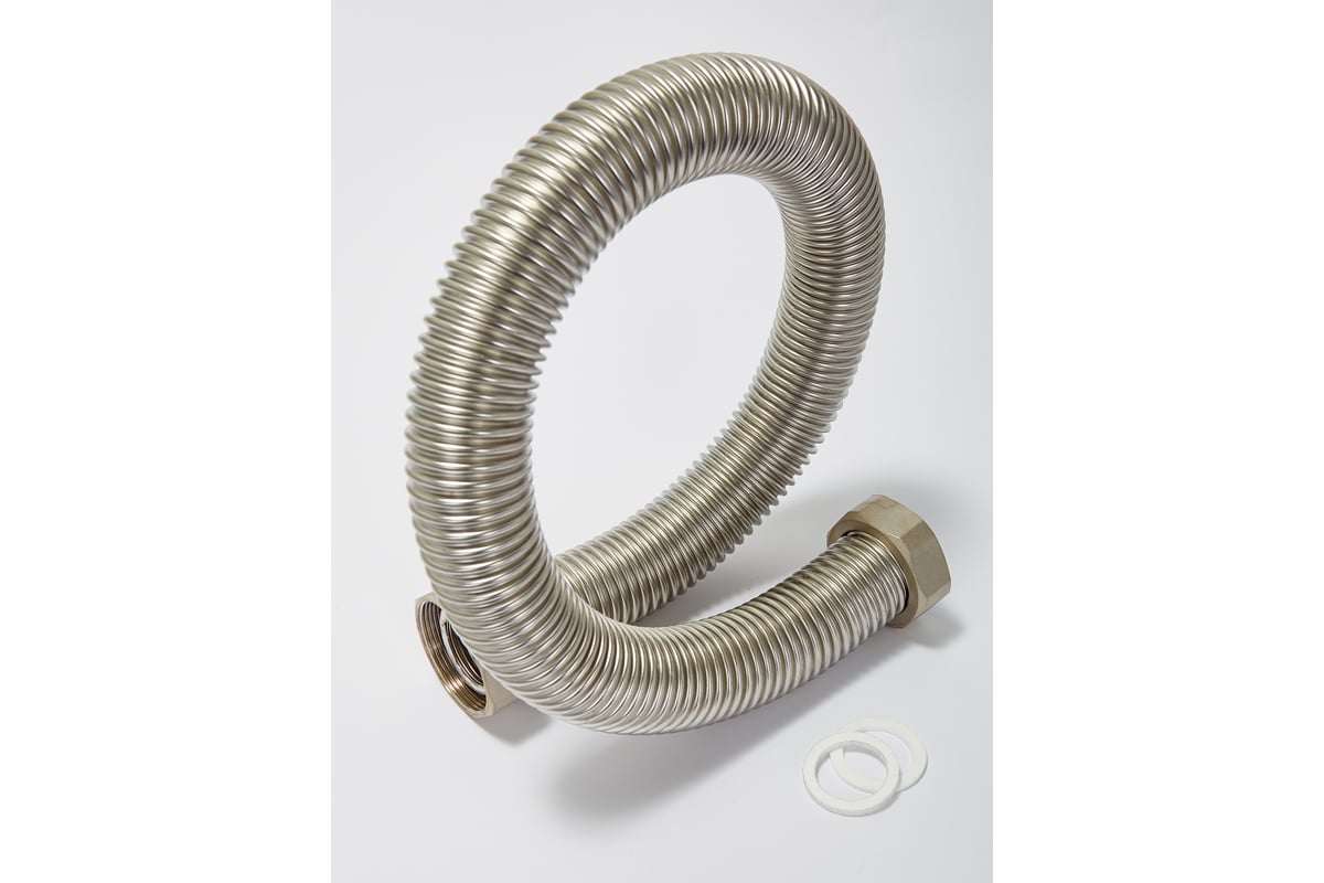 Гибкая подводка с 2-мя прокладками и гайками 3/4" Kofulso KF 20/2000 г ...