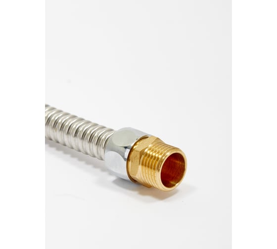 Гибкая подводка с 2-мя прокладками, ниппелем и гайками 1/2" Kofulso KF 15/1500 г/ш