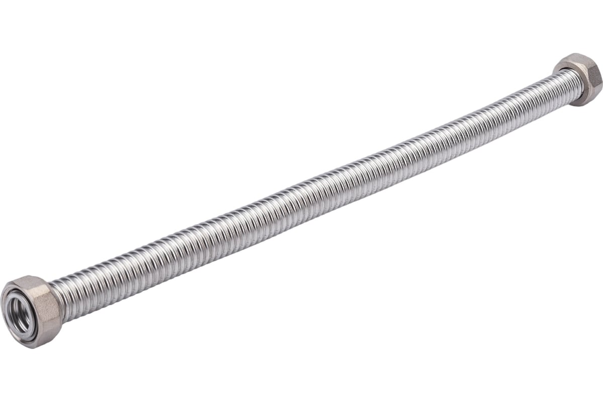 Гибкая подводка с 2-мя стопорными кольцами, прокладками и гайками 1 ...