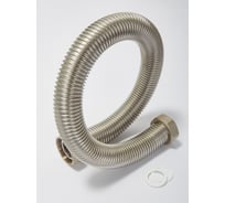 Гибкая подводка с 2-мя стопорными кольцами, прокладками и гайками 2" Kofulso KF 50/2000 г/г