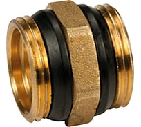 Ниппель Giacomini 1", нехромированный, с герметичной прокладкой R189DY005