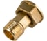 Отвод с накидной гайкой для счетчиков Giacomini 1/2"x3/4", нехромированный R37Y003 1
