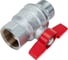 Шаровой кран Giacomini R854, 1, ВН, ручка-бабочка красная, хромированный R854X025 3