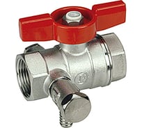 Шаровой кран Giacomini со стандартным проходом, хромированный, 1/2" R251SX003