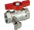 Шаровой кран Giacomini со стандартным проходом, хромированный, 1/2" R251SX003 1