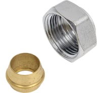 Переходник Giacomini НГ ЕК, 3/4", 15, латунь R178EX104