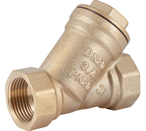 Фильтр PROFACTOR косой с отверстием для пломбы в/в 3/4" PF YS 221 1