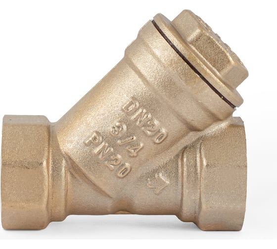 Фильтр PROFACTOR косой с отверстием для пломбы в/в 3/4" PF YS 221