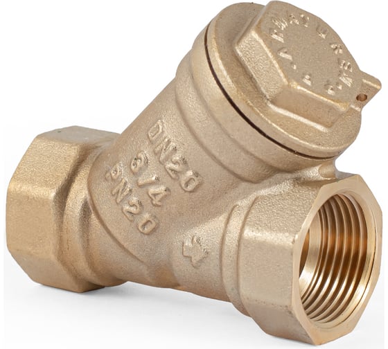 Фильтр PROFACTOR косой с отверстием для пломбы в/в 3/4" PF YS 221