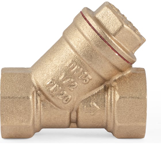 Фильтр PROFACTOR косой с отверстием для пломбы в/в 1/2" PF YS 220