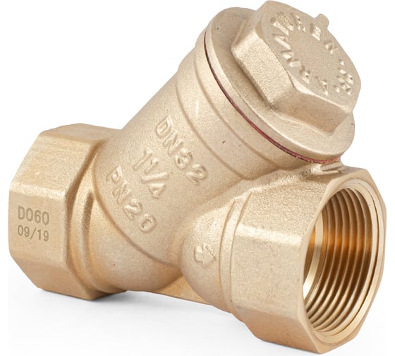 Фильтр PROFACTOR косой с отверстием для пломбы в/в 1 1/4" PF YS 223