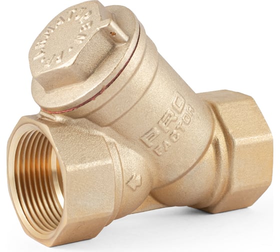 Фильтр PROFACTOR косой с отверстием для пломбы в/в 1 1/4" PF YS 223