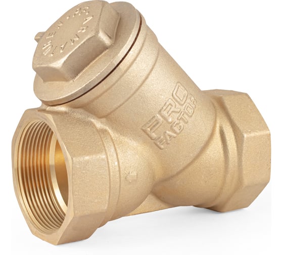 Фильтр PROFACTOR косой с отверстием для пломбы в/в 2" PF YS 225