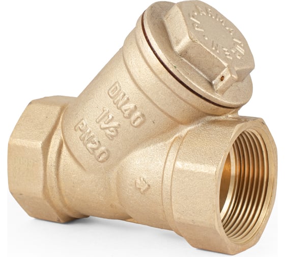 Фильтр PROFACTOR косой с отверстием для пломбы в/в 1 1/2" PF YS 224