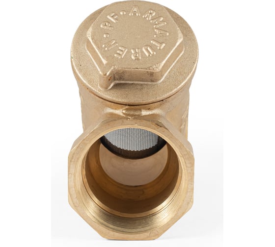 Фильтр PROFACTOR косой с отверстием для пломбы в/в 1 1/2" PF YS 224