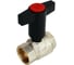 Шаровой кран ELSEN 1/2", ВВ, высокая ручка из пластмассы EV12.6200 1