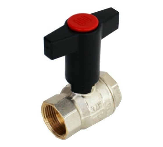 Шаровой кран ELSEN 3/4", ВВ, высокая ручка из пластмассы EV34.6200 1