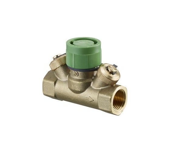 Регулирующий вентиль OVENTROP Hycocon HTZ, DN-15, 1/2", ВВ, PN, бар-16, измерительная техника "eco" 1068564 1