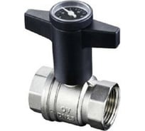 Шаровой кран Oventrop Optibal Ду32, 1 1/4", с термометром 1078010