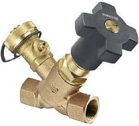 Вентиль OVENTROP с косой врезкой, бронза, Ду25 1050308