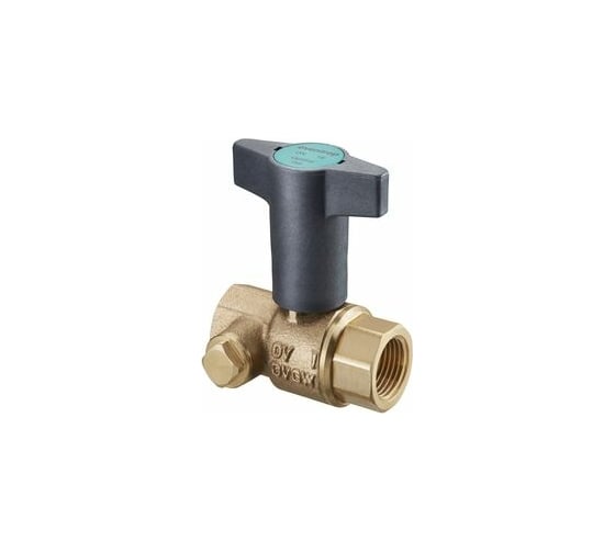 Шаровой кран Oventrop Optibal TW Ду 32 мм, Rp1 1/4"xRp1 1/4", PN10, бронза 4208810
