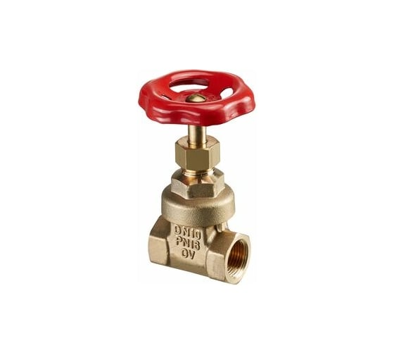 Задвижка муфтовая OVENTROP Ду20, 3/4", латунь 1040006