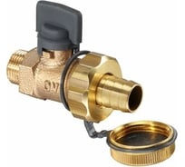 Шаровой кран Oventrop бронза PN16, 120С Ду15 1/2" 1032404