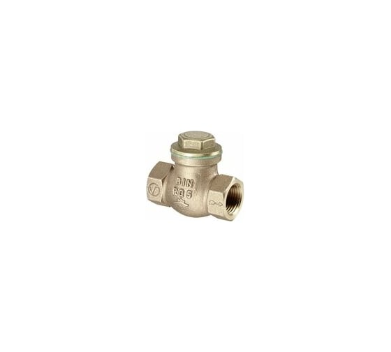 Обратный клапан Oventrop с прямой врезкой Ду32, 1 1/4" 1075010 1