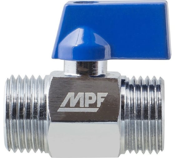Шаровой кран-мини для стиральных/посудомоечных машин MPF 1/2" н/н флажок ИС.080342