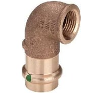 Угловой переход VIEGA Sanpress с SC-Contur BP 90, 28x3/4 446611