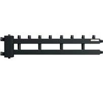 Коллектор Warme с гидрострелкой рядный на 5 контуров WKD.R.85.4+1