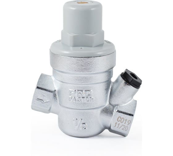 Редуктор давления PROFACTOR мембранный, с отводом под манометр 1/2" PF PRV 253