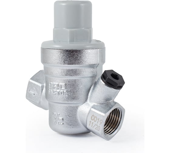 Редуктор давления PROFACTOR мембранный, с отводом под манометр 1/2" PF PRV 253