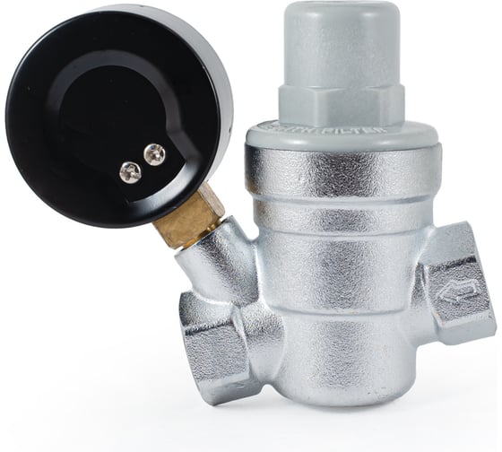 Редуктор давления PROFACTOR мембранный, с манометром, 1/2" PF PRV 253G ...