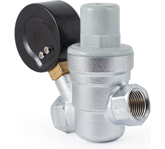 Редуктор давления PROFACTOR мембранный, с манометром, 1/2\" PF PRV 253G ...