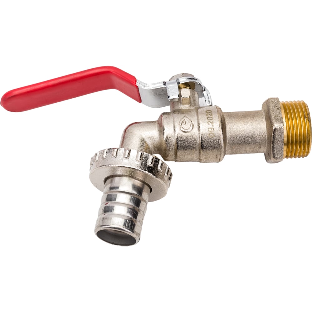 Водозаборный кран AV Engineering со штуцером 3/4\" никелированный ...