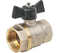 Шаровой кран БАЗ рукоятка бабочка 3/4" вн.-вн.,никель БАЗ.А30.1.20.НЛМ