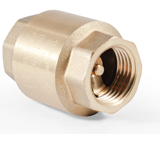 Обратный клапан PROFACTOR с латунным штоком, в/в 1/2" PF CV 240