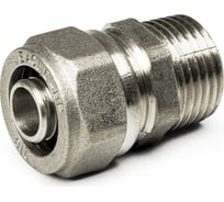 Прямой соединитель BYR PEX Н.Р. 1/2" х 20 (2.0) для подключения приборов, никель 1082