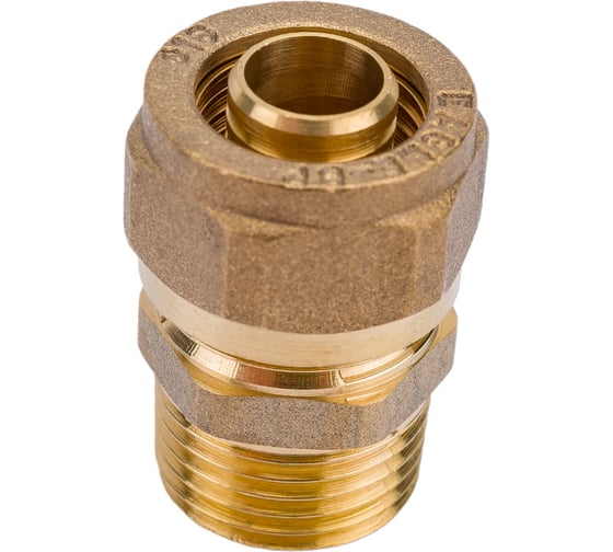 Прямой соединитель BYR PEX Н.Р. 1/2" х 16 (1.8) 1000
