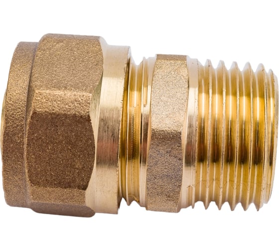 Прямой соединитель BYR PEX Н.Р. 1/2" х 16 (1.8) 1000